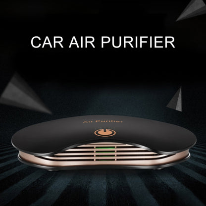 BL-001 Car / Household Smart Touch Control Air Purifier Negative Ions Air Cleaner(Black) by bashfashion