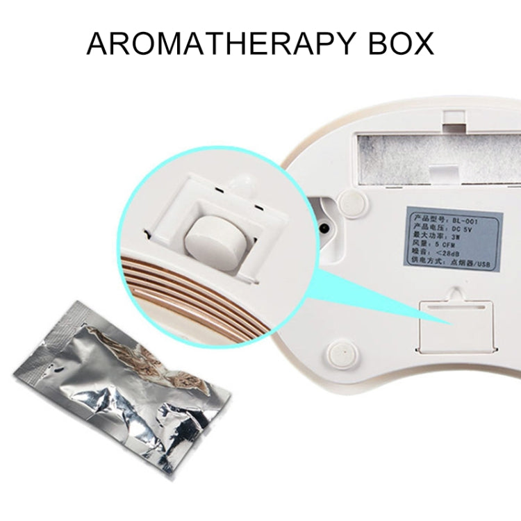 BL-001 Car / Household Smart Touch Control Air Purifier Negative Ions Air Cleaner(Black) by bashfashion