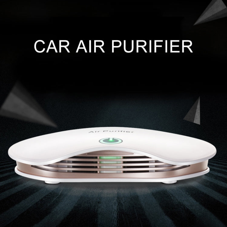 BL-001 Car / Household Smart Touch Control Air Purifier Negative Ions Air Cleaner(White) by bashfashion