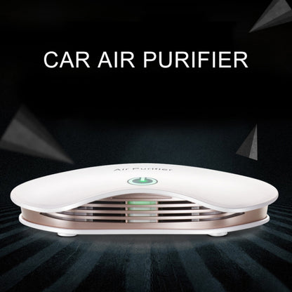 BL-001 Car / Household Smart Touch Control Air Purifier Negative Ions Air Cleaner(White) by bashfashion