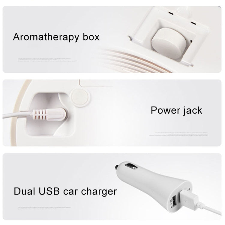 BL-001 Car / Household Smart Touch Control Air Purifier Negative Ions Air Cleaner(White) by bashfashion