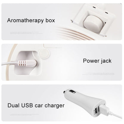 BL-001 Car / Household Smart Touch Control Air Purifier Negative Ions Air Cleaner(White) by bashfashion