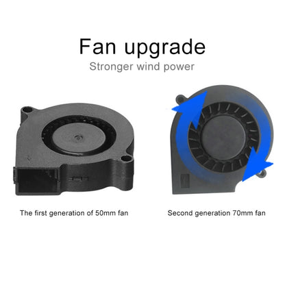 MC-CZ001 Car / Household Smart Touch Control Air Purifier Negative Ions Air Cleaner(Black) by bashfashion