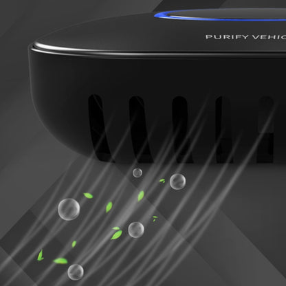 MC-CZ001 Car / Household Smart Touch Control Air Purifier Negative Ions Air Cleaner(Black) by bashfashion