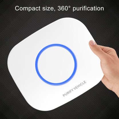 MC-CZ001 Car / Household Smart Touch Control Air Purifier Negative Ions Air Cleaner(White) by bashfashion