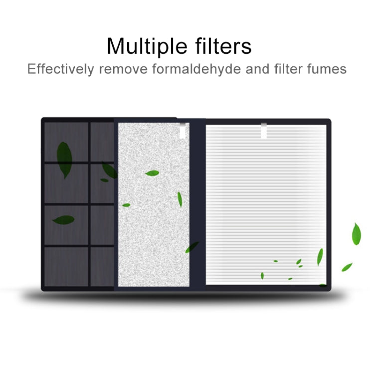 MC-CZ001 Car / Household Smart Touch Control Air Purifier Negative Ions Air Cleaner(White) by bashfashion