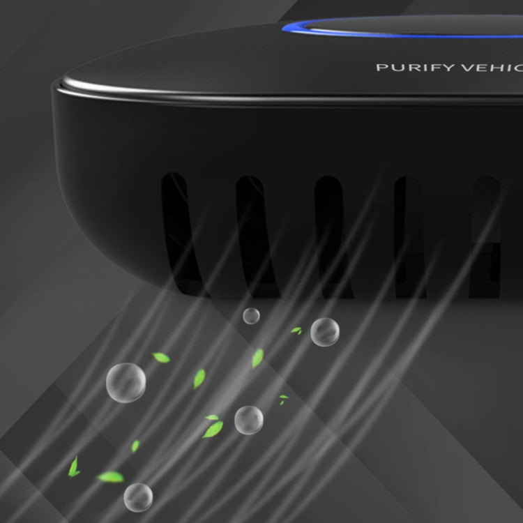 MC-CZ001 Car / Household Smart Touch Control Air Purifier Negative Ions Air Cleaner(White) by bashfashion