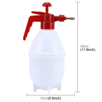 KANEED 1.5L Corrosion-Resistant Hand-pressure Hand Pump Pressure Sprayer Water Bottle for Washing Car And Gardening(White) by KANEED