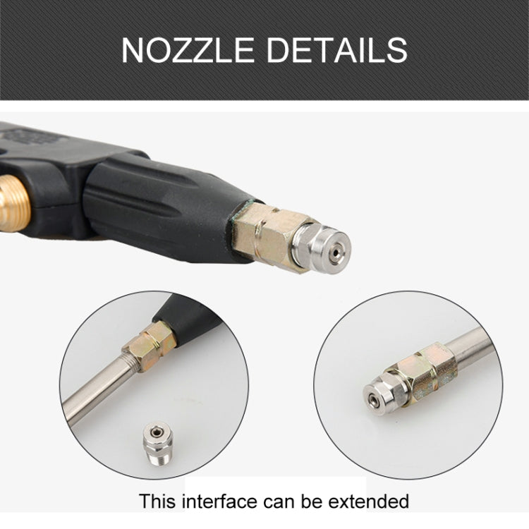 High Temperature High Pressure Large Hole Nozzle Water Gun for Steam Car Washer, Spray Nozzle Sector: 1.5 by bashfashion