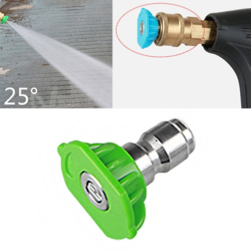 High Pressure Car Wash Gun Jet Nozzle Washer Accessories, Nozzle Angle: 25 Degree by bashfashion