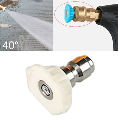 High Pressure Car Wash Gun Jet Nozzle Washer Accessories, Nozzle Angle: 40 Degree by bashfashion