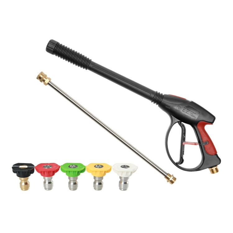 High Pressure Car Wash Gun Water Spray Jet Lance with 5 Nozzles by bashfashion