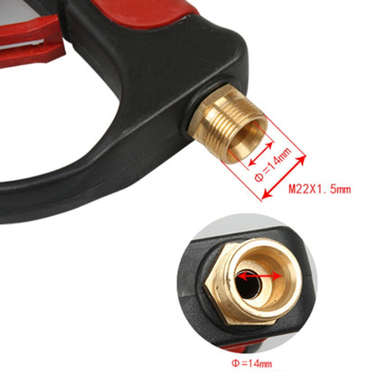 High Pressure Car Wash Gun Water Spray Jet Lance with 5 Nozzles by bashfashion