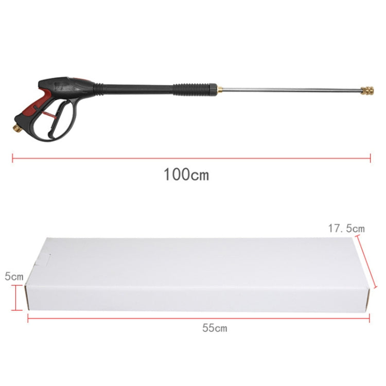 High Pressure Car Wash Gun Water Spray Jet Lance with 5 Nozzles by bashfashion