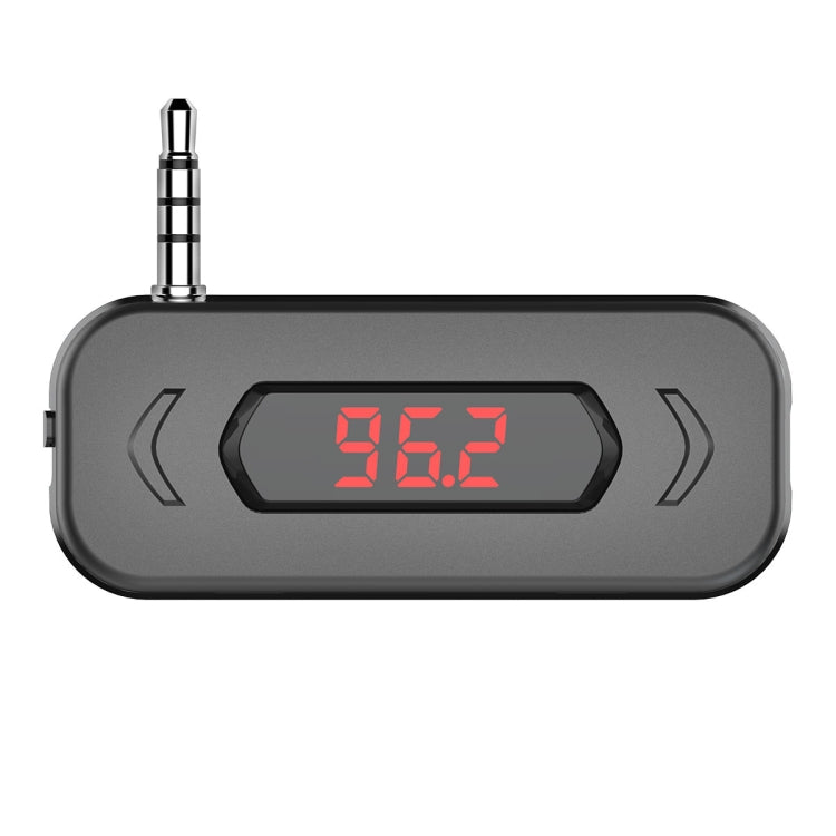 Doosl DSER116 Multifunctional Car FM Transmitter Wireless Music Receiver with 3.5mm Jack & LCD Display, Support Hands-free Call(Black) by DOOSL