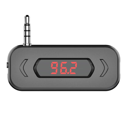 Doosl DSER116 Multifunctional Car FM Transmitter Wireless Music Receiver with 3.5mm Jack & LCD Display, Support Hands-free Call(Black) by DOOSL