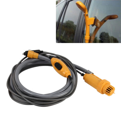 DC 12V Taking Shower Washing Car Washing Dish Water Power Adjustable Automobile Shower Set with 2m Plastic Hose by bashfashion