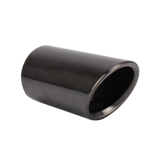 Car Styling Stainless Steel Exhaust Tail Muffler Tip Pipe for VW Volkswagen 1.2T Swept Volume(Black) by bashfashion