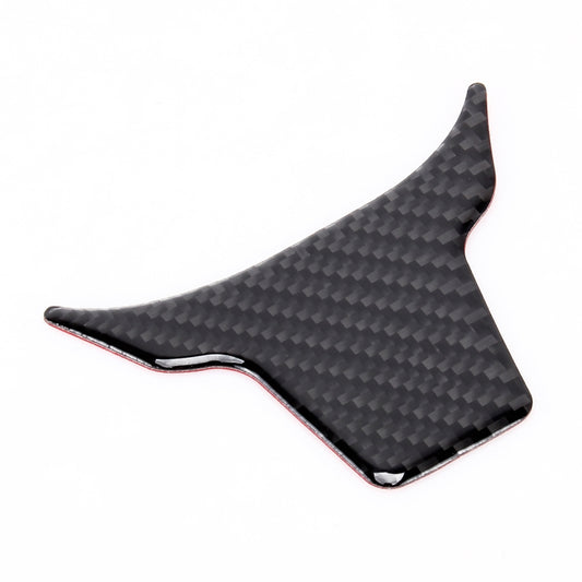 Carbon Fiber Steering Wheel Cover Trim Decal Interior DIY Decorative Sticker for Honda Civic 10th Gen 2016-2019 by bashfashion