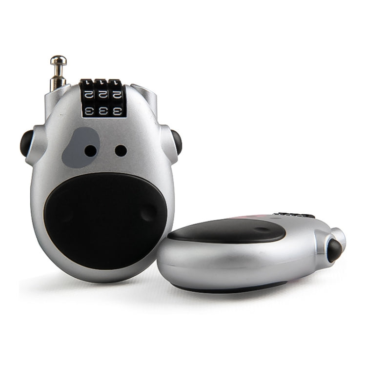 JASIT Portable Multifunction Cute Cow Travel Luggage Password Lock by bashfashion
