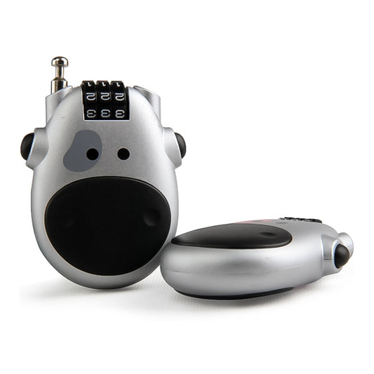JASIT Portable Multifunction Cute Cow Travel Luggage Password Lock by bashfashion