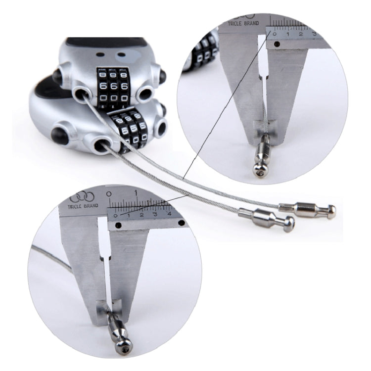 JASIT Portable Multifunction Cute Cow Travel Luggage Password Lock by bashfashion