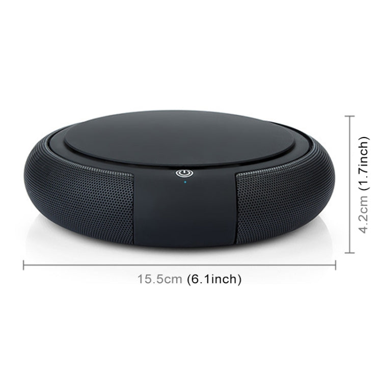 CARZOR Z1 2W USB Car Air Purifier Negative Ions Air Cleaner(Black) by bashfashion