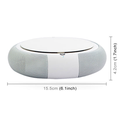 CARZOR Z1 2W USB Car Air Purifier Negative Ions Air Cleaner(White) by bashfashion