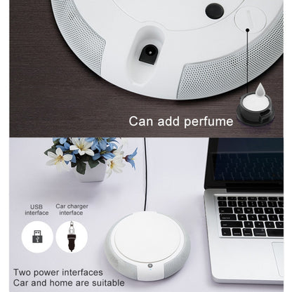 CARZOR Z1 2W USB Car Air Purifier Negative Ions Air Cleaner(White) by bashfashion