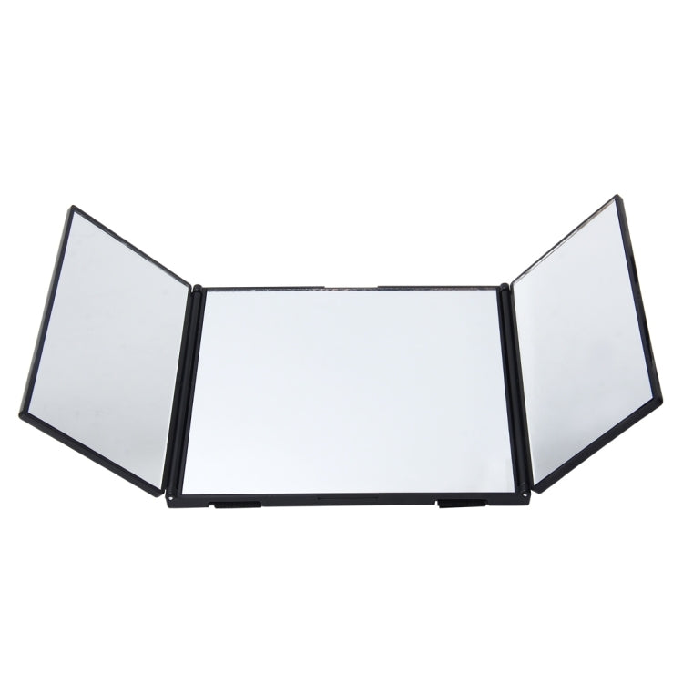 SHUNWEI Car Sun Visor Adjustable Mirror Car Makeup Sun-shading Vehicle Mounted Cosmetic Mirror Folding Vanity Mirror Triple Folding Car Interior Makeup Mirror Auto Supplies by SHUNWEI