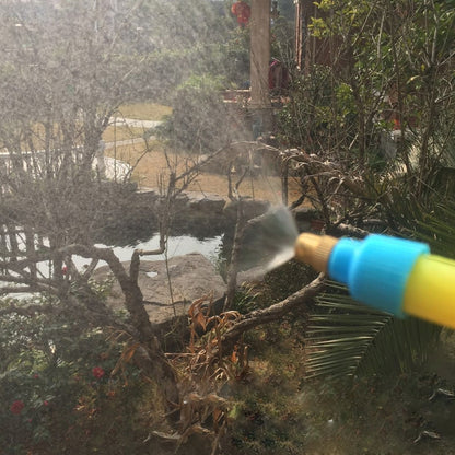 High Pressure Plastic Bottle Drink Beverage Trolley Gun Spray Reciprocating Sprayer Coke Bottle Sprayer Manual Pressure Sprayer, Random Color Delivery by bashfashion