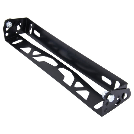 Car Auto Universal Aluminum Alloy Modified License Plate Frame Holder(Black) by bashfashion