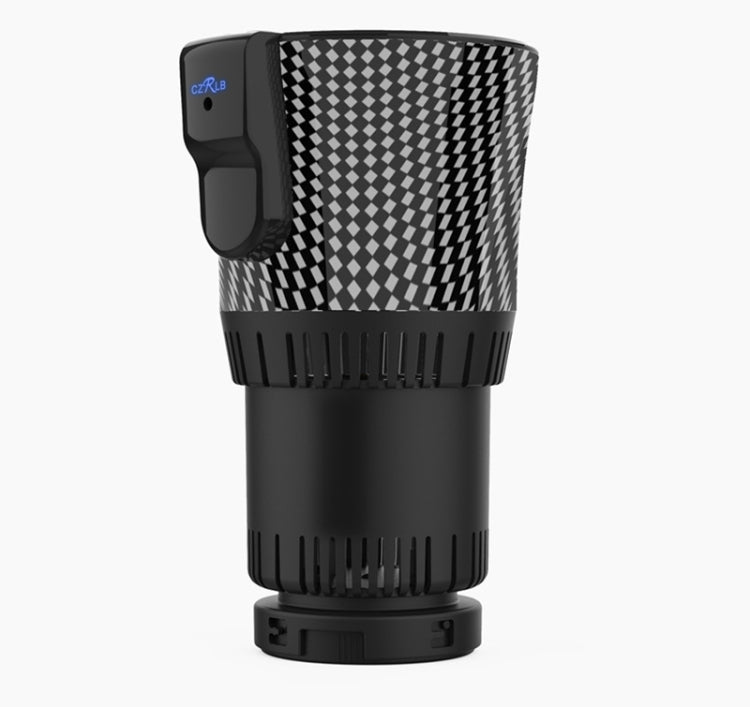 Portable 12V Car Smart Dual-purpose Heating Cooling Cup Holder (Black) by bashfashion