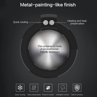 Portable 12V Car Smart Dual-purpose Heating Cooling Cup Holder (Black) by bashfashion