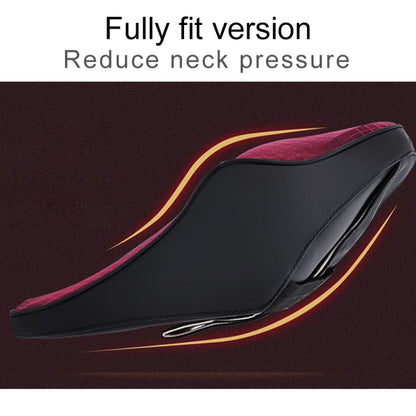 Four Seasons Breathable Memory Foam Car Neck Pillow Polyester Headrest (Purple) by bashfashion