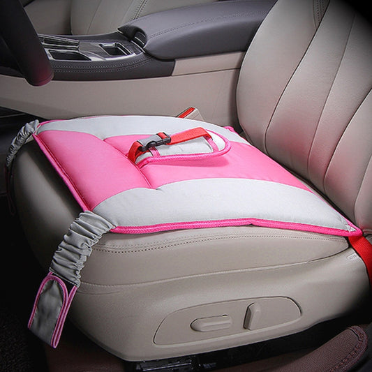 Car Safety Seat Protective Pad with Clip Back Abdominal Belt for Pregnant Woman (Pink) by bashfashion