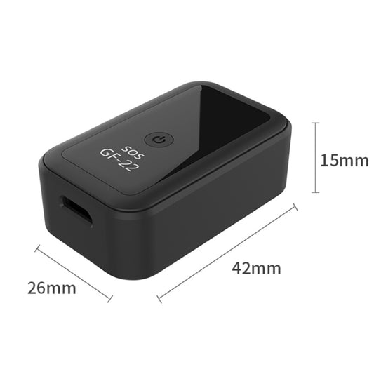 GF22 Car GPS Tracking Anti-theft Device Magnetic Positioning Adsorption Anti Lost Device Voice Control Recordable by bashfashion