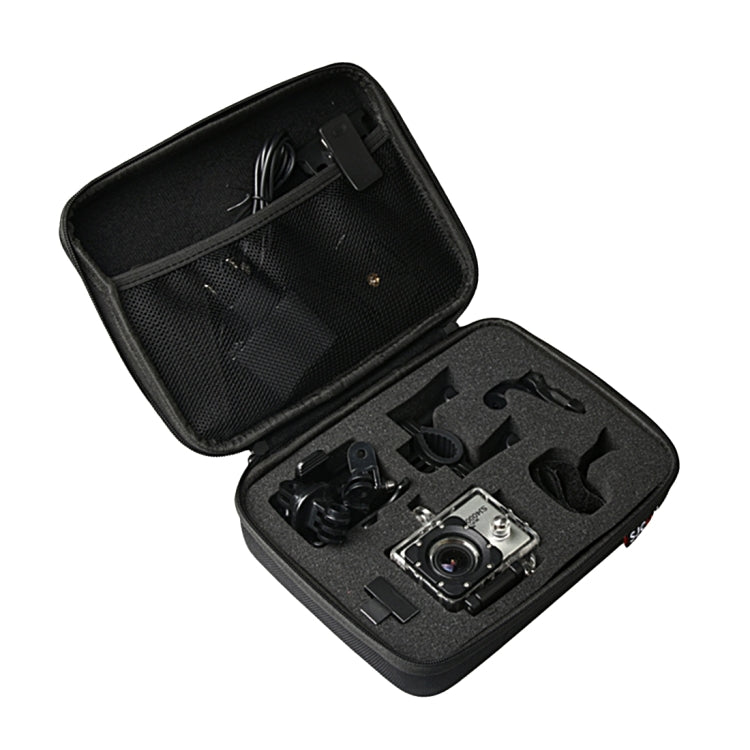Portable Shockproof Shatter-resistant Wear-resisting Camera Bag Carrying Travel Case for SJCAM SJ4000 / SJ5000 / SJ6000 / SJ7000 / SJ8000 / SJ9000 Sport Action Camera & Selfie Stick and Other Accessories, Size: 22 * 16 * 6 cm by bashfashion