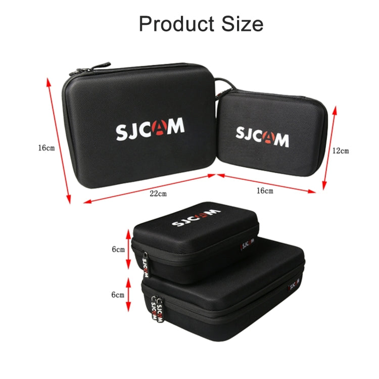 Portable Shockproof Shatter-resistant Wear-resisting Camera Bag Carrying Travel Case for SJCAM SJ4000 / SJ5000 / SJ6000 / SJ7000 / SJ8000 / SJ9000 Sport Action Camera & Selfie Stick and Other Accessories, Size: 22 * 16 * 6 cm by bashfashion