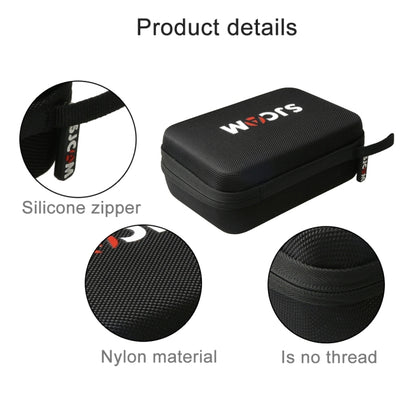 Portable Shockproof Shatter-resistant Wear-resisting Camera Bag Carrying Travel Case for SJCAM SJ4000 / SJ5000 / SJ6000 / SJ7000 / SJ8000 / SJ9000 Sport Action Camera & Selfie Stick and Other Accessories, Size: 22 * 16 * 6 cm by bashfashion