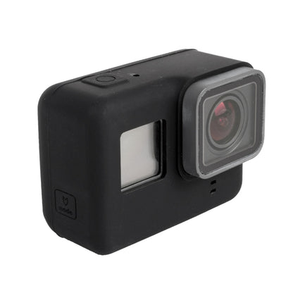 For GoPro HERO5 Silicone Housing Protective Case Cover Shell(Black) by bashfashion