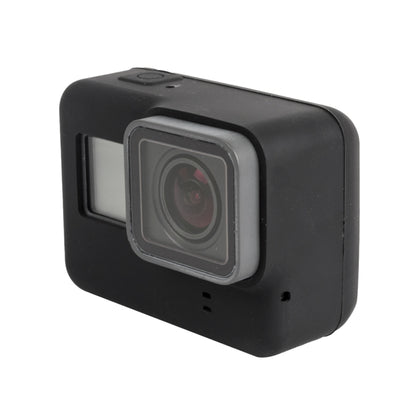 For GoPro HERO5 Silicone Housing Protective Case Cover Shell(Black) by bashfashion