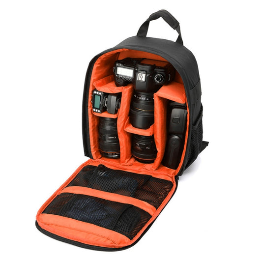 INDEPMAN DL-B012 Portable Outdoor Sports Backpack Camera Bag for GoPro, SJCAM, Nikon, Canon, Xiaomi Xiaoyi YI, Size: 27.5 * 12.5 * 34 cm(Orange) by INDEPMAN