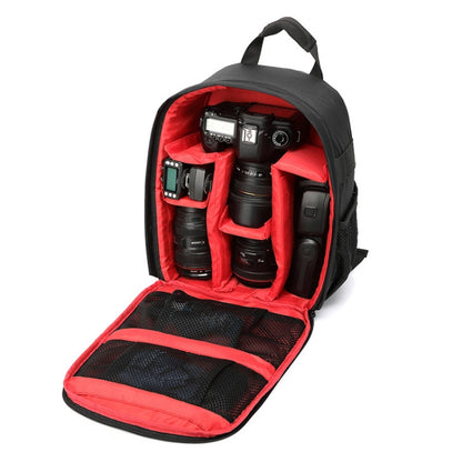 INDEPMAN DL-B012 Portable Outdoor Sports Backpack Camera Bag for GoPro, SJCAM, Nikon, Canon, Xiaomi Xiaoyi YI, Size: 27.5 * 12.5 * 34 cm(Red) by INDEPMAN