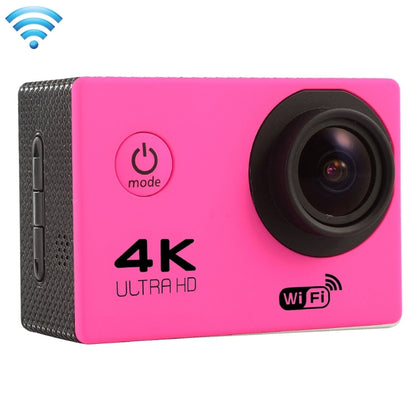 F60 2.0 inch Screen 170 Degrees Wide Angle WiFi Sport Action Camera Camcorder with Waterproof Housing Case, Support 64GB Micro SD Card(Magenta) by bashfashion