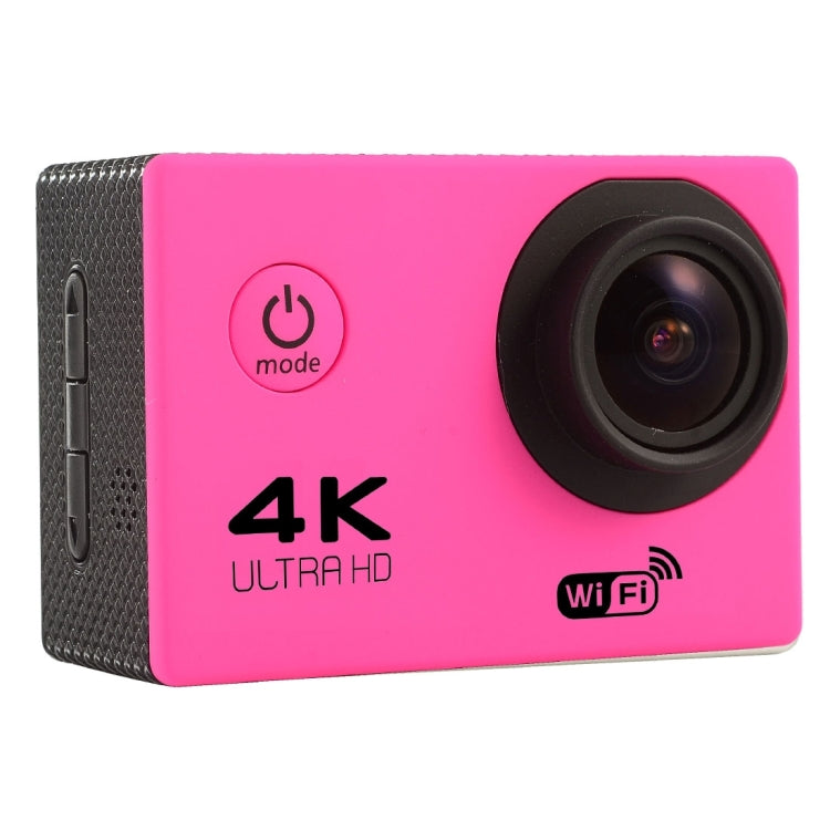 F60 2.0 inch Screen 170 Degrees Wide Angle WiFi Sport Action Camera Camcorder with Waterproof Housing Case, Support 64GB Micro SD Card(Magenta) by bashfashion