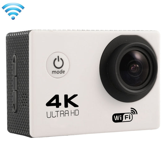 F60 2.0 inch Screen 170 Degrees Wide Angle WiFi Sport Action Camera Camcorder with Waterproof Housing Case, Support 64GB Micro SD Card(White) by bashfashion