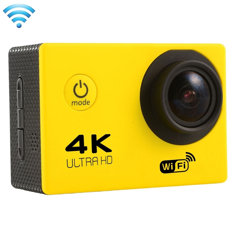F60 2.0 inch Screen 170 Degrees Wide Angle WiFi Sport Action Camera Camcorder with Waterproof Housing Case, Support 64GB Micro SD Card(Yellow) by bashfashion