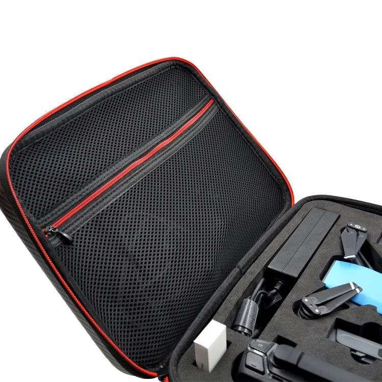 PU EVA Shockproof Waterproof Portable Case for DJI SPARK and Accessories, Size: 29cm x 21cm x 11cm(Black) by bashfashion