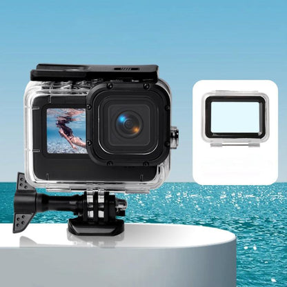 Waterproof Case + Touch Back Cover for GoPro HERO10 Black / HERO9 Black by bashfashion
